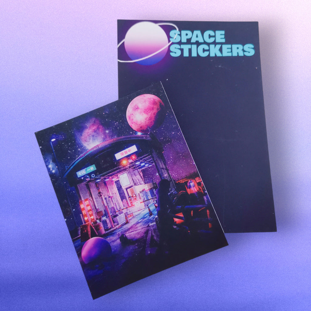 Sticker - Exploring the Station