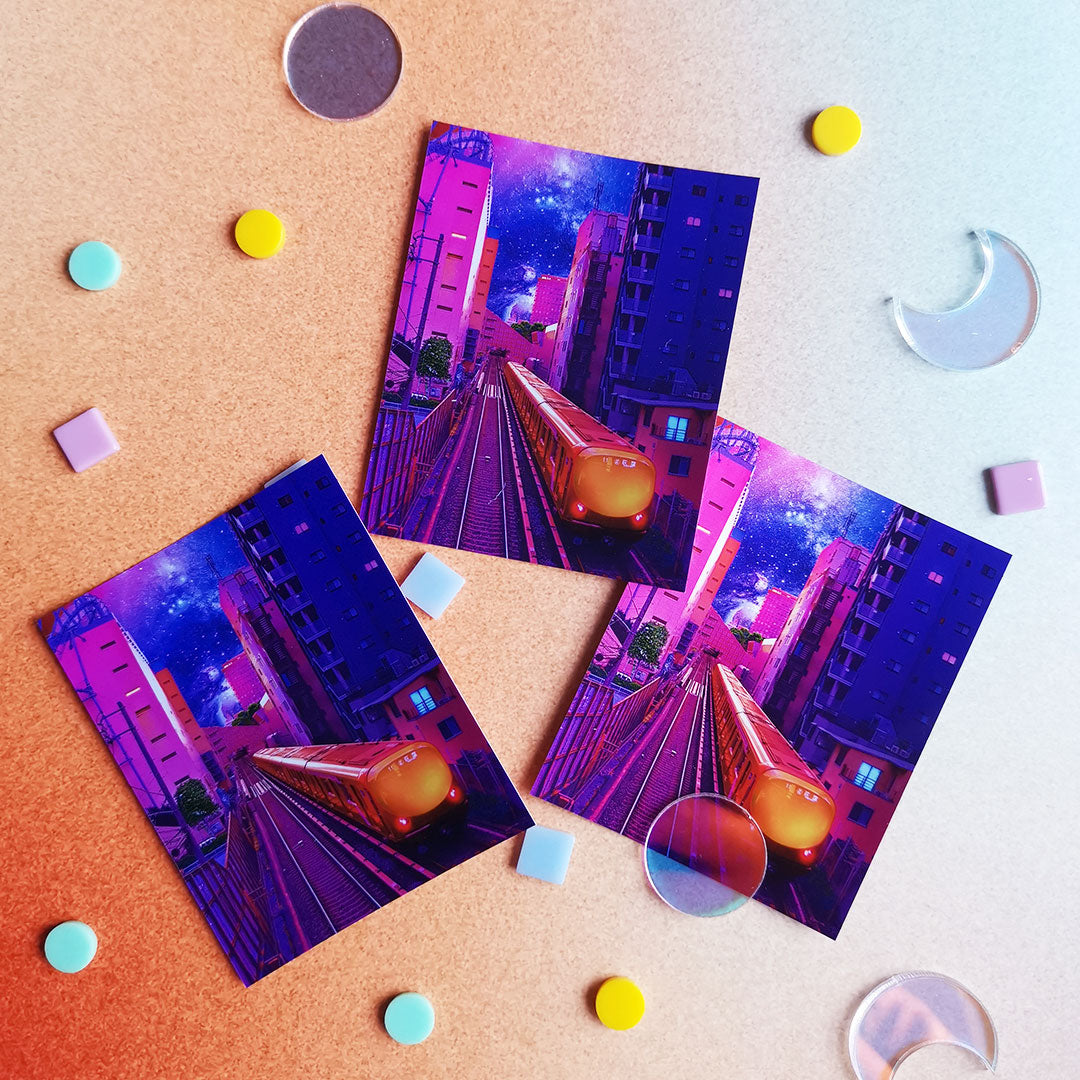 Sticker - Train Travel