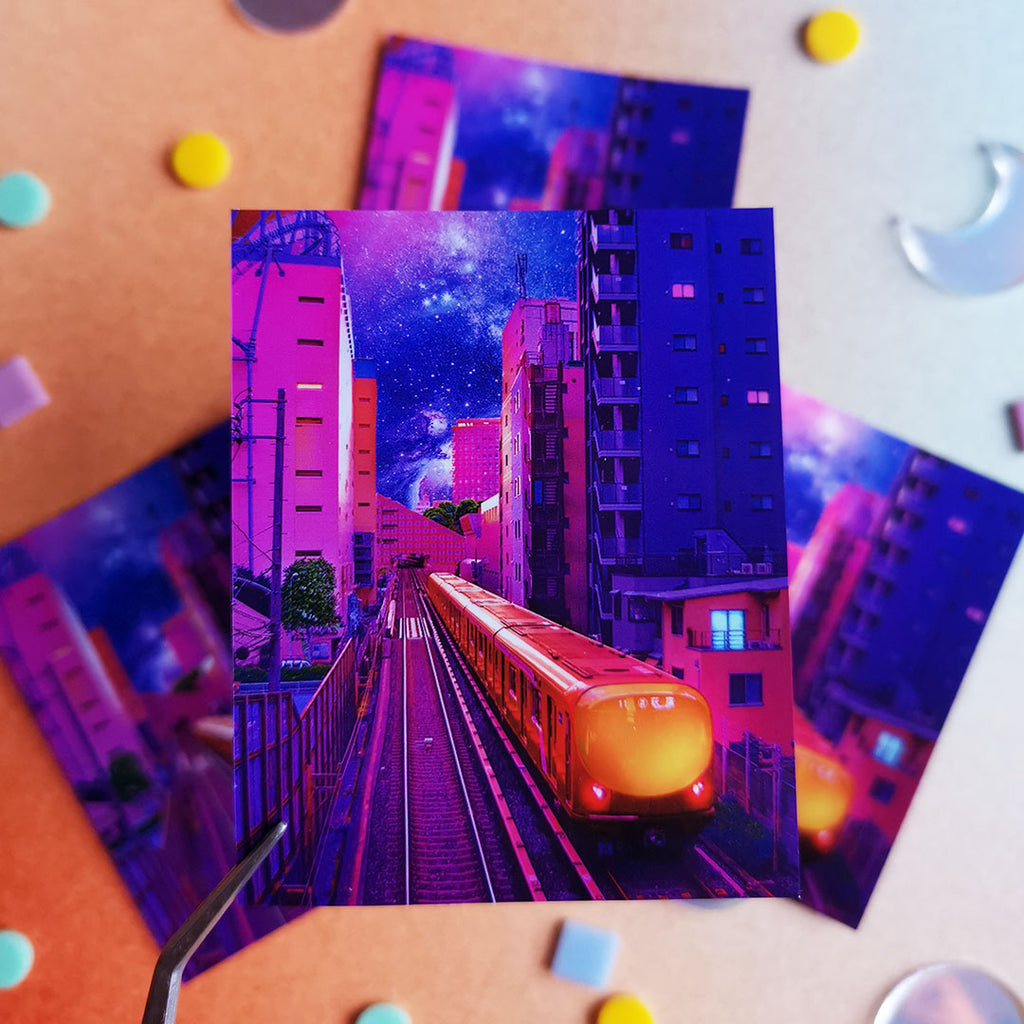 Sticker - Train Travel