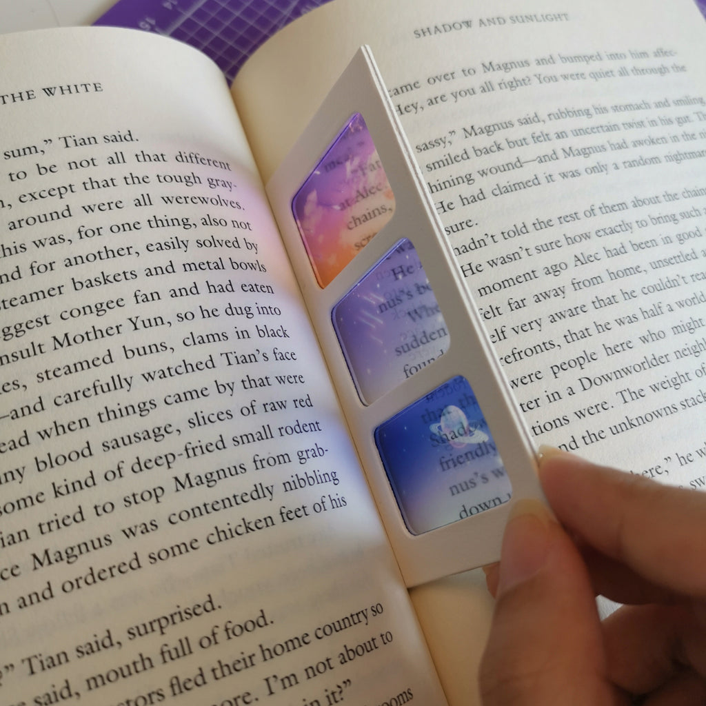Film Bookmark - Dreamy Skies